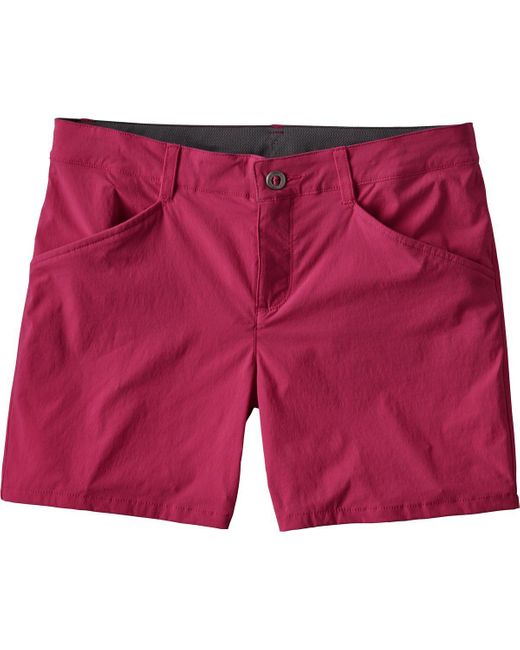 Patagonia Red Quandary 5In Short