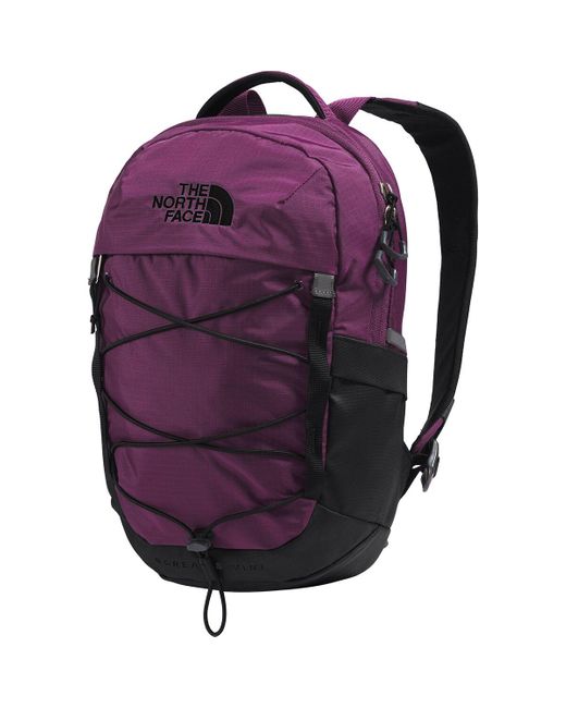 The North Face Purple Borealis Mini 10L Backpack Currant/Tnf