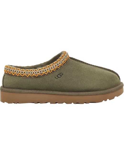 UGG Suede Tasman Slide Slipper in Burnt Olive (Green) Lyst