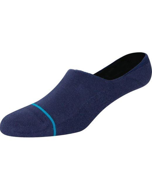 Stance Blue Icon No Show Sock
