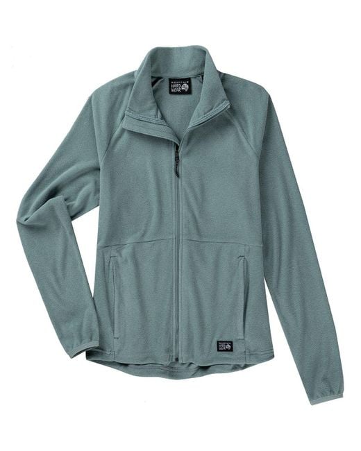 Mountain Hardwear Blue Oakoram Fleece Full-Zip Jacket