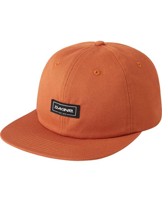 Dakine Orange Mission Snapback Hat