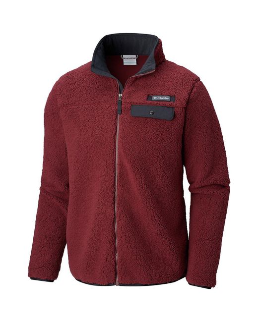 Columbia Red Mountain Side Heavyweight Fleece Full-zip Jacket for men