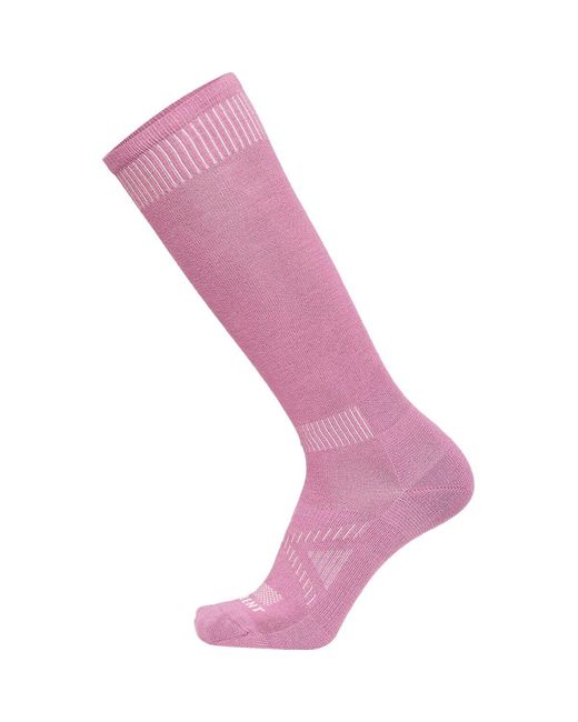 Le Bent Purple Bootfit Zero Cushion Snow Sock