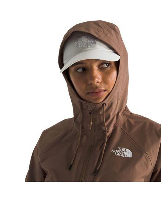 The North Face Brown Antora Rain Hooded Jacket