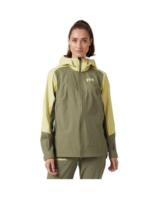 Helly Hansen Green Verglas 3l Shell Jacket