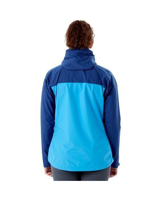 Rab Blue Downpour Eco Jacket