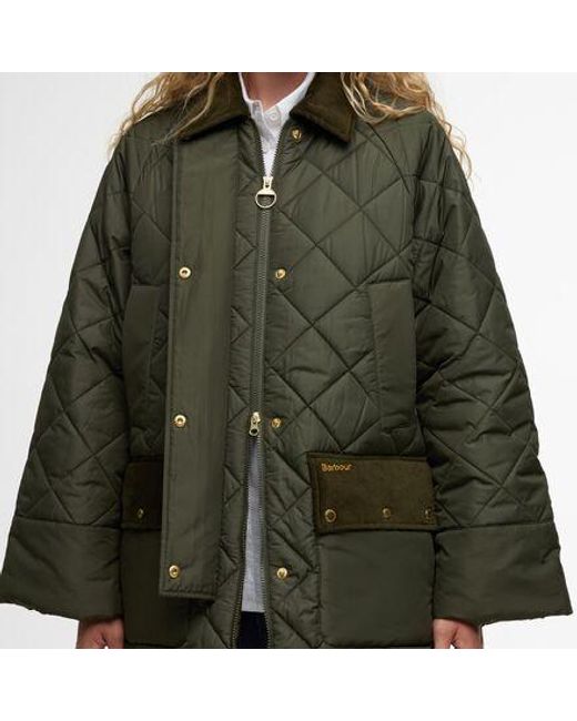 Barbour Green Aldburgh Quilted Jacket