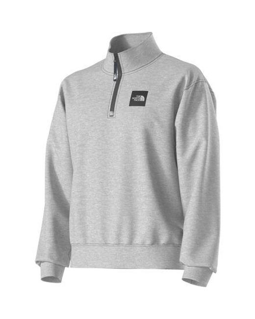 The North Face Gray Box Half Dome 1/4-Zip Jacket