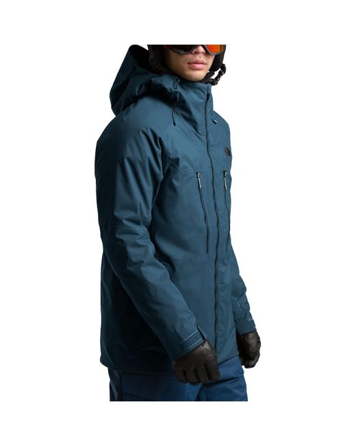 The North Face Blue Thermoball Eco Snow Triclimate Jacket for men