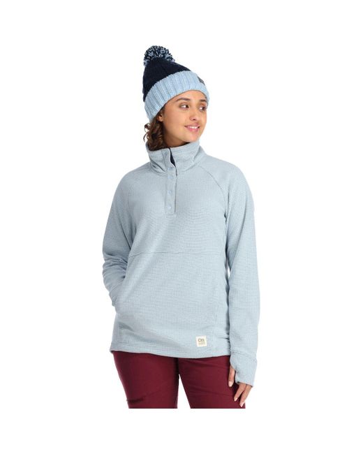 Outdoor Research Blue Trail Mix Snap Pullover