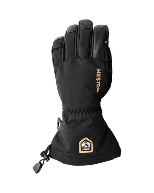 Hestra Black Army Leather Gore-Tex Glove