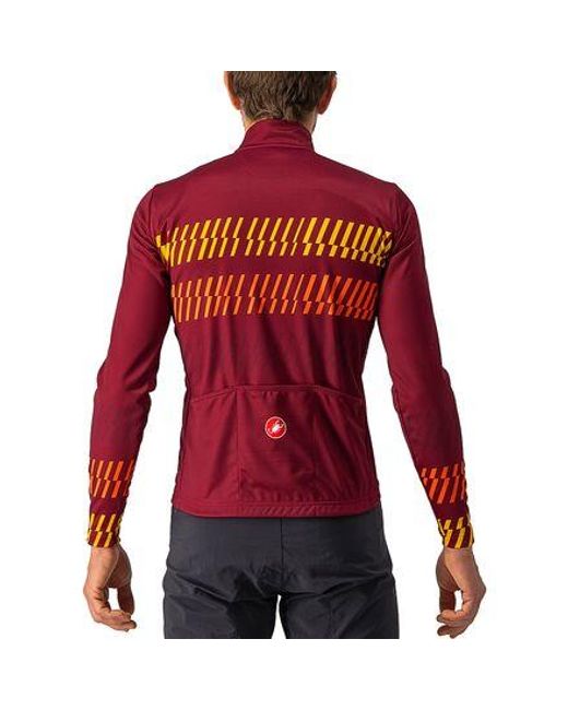 Castelli Red Unlimited Thermal Jersey