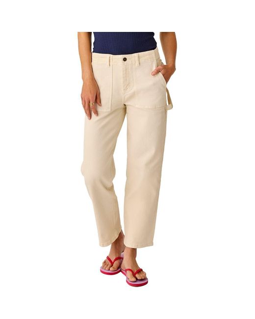 Carve Designs Natural Corey Denim Pant
