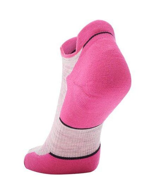 Smartwool Pink Run Targeted Cushion Low Ankle Sock