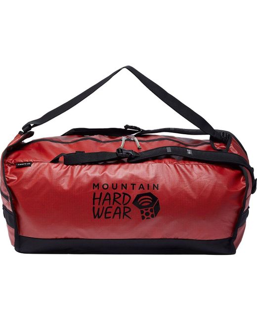 Mountain Hardwear Red Camp 4 65L Duffel Bag Desert for men