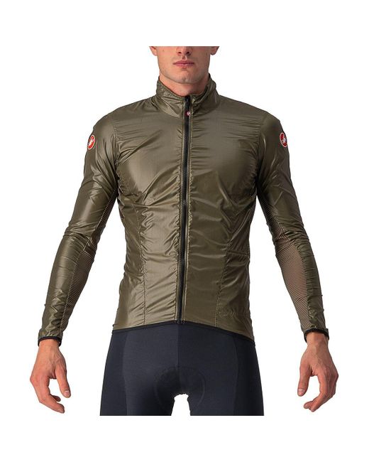 Castelli Green Aria Shell Jacket