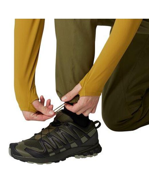 Mountain Hardwear Green Ap Active Crossover Pant for men