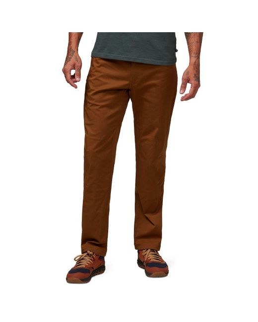 Black Diamond Cotton Credo Pant in Brown for Men | Lyst