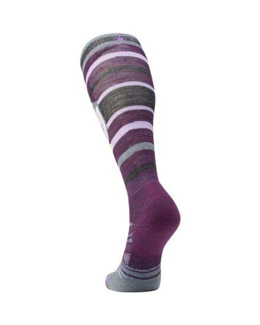 Smartwool Purple Ski Full Cushion Alpine Edge Sock Iris