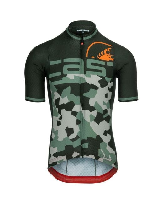 Castelli Green Attacco Limited Edition Jersey for men