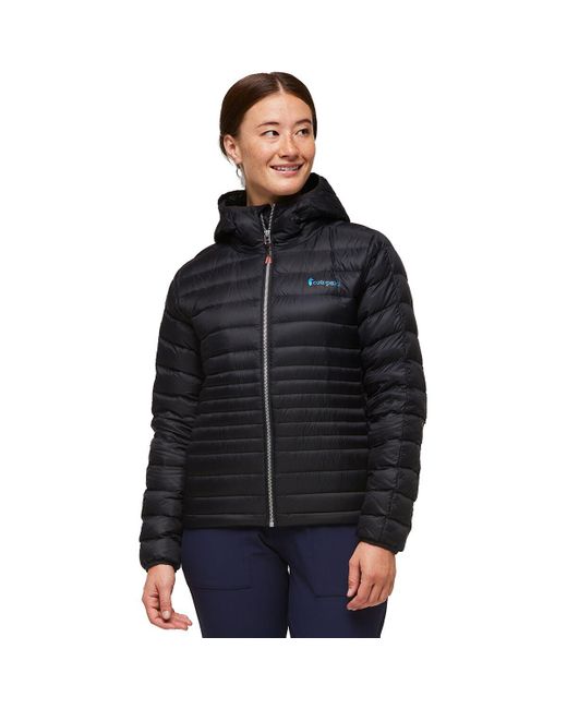 COTOPAXI Fuego Hooded Down Jacket in Black | Lyst