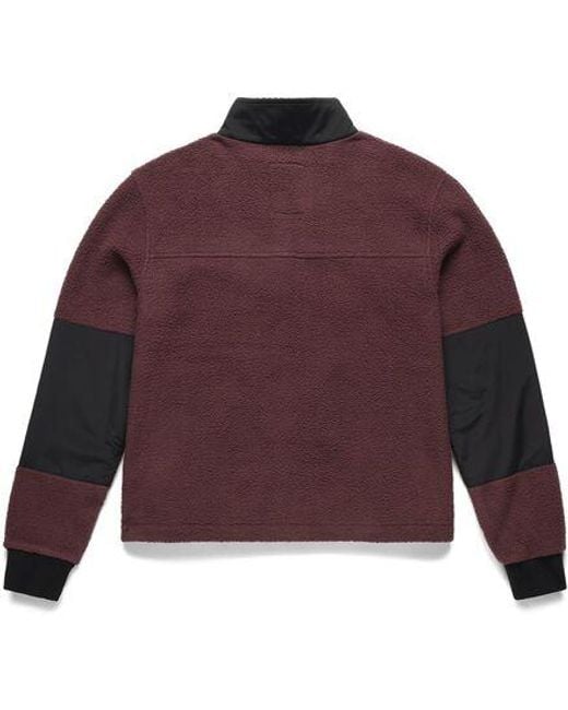 Topo Red Summit Rise Full-Zip Jacket