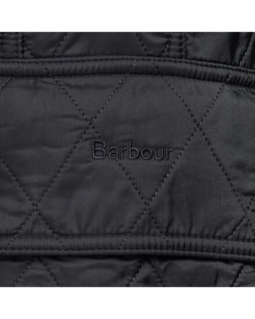 Barbour Black 'Beadnell' Quilted Jacket