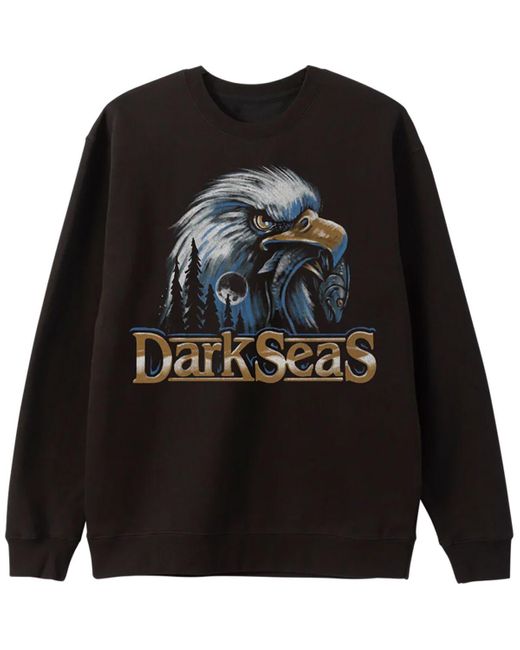 Dark Seas Black Freedom Call Fleece Sweatshirt