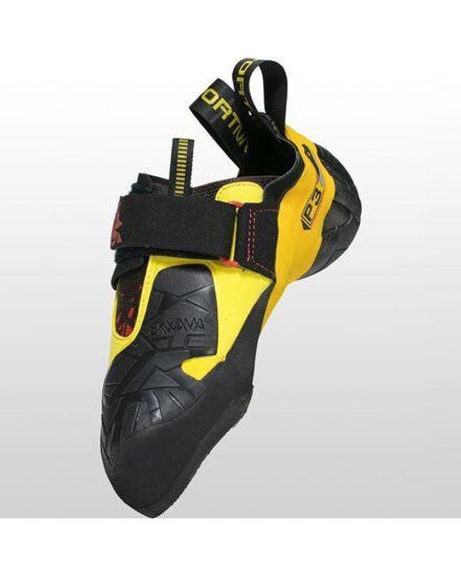 La Sportiva Yellow Skwama Climbing Shoe for men