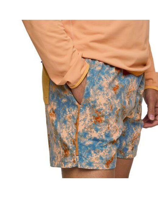 COTOPAXI Blue Brinco 5In Print Short