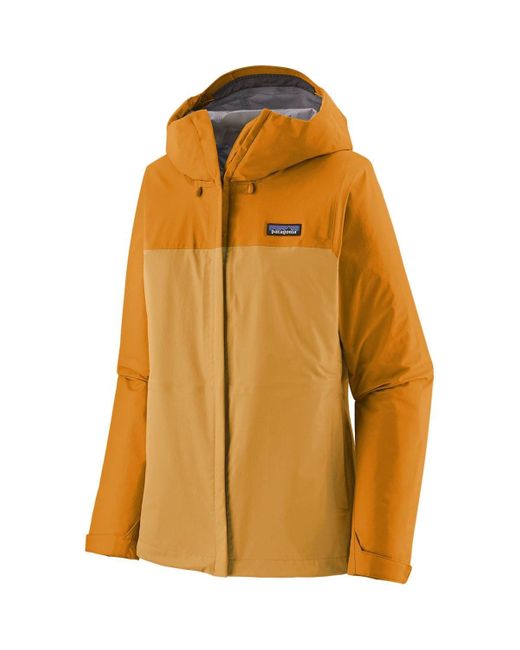 Patagonia Orange Torrentshell 3L Jacket