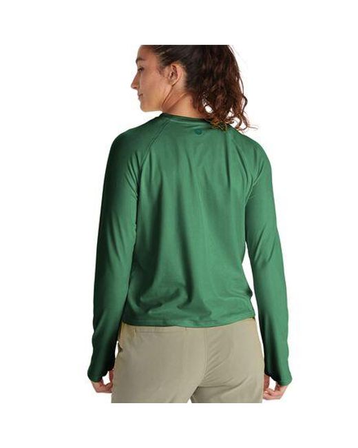 Marmot Green Windridge Long-Sleeve Top