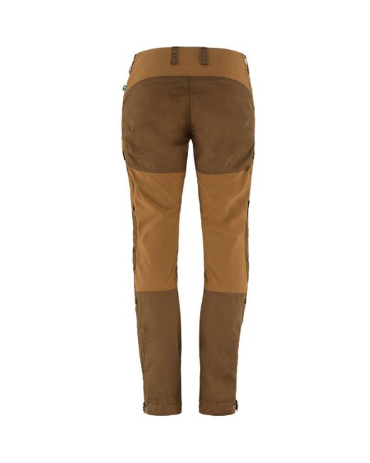 Fjallraven Keb Curved Trouser in Brown | Lyst