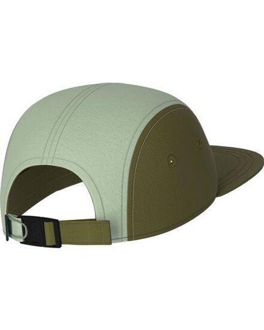 The North Face Green Class V 5 Panel Hat Forest/Misty Sage