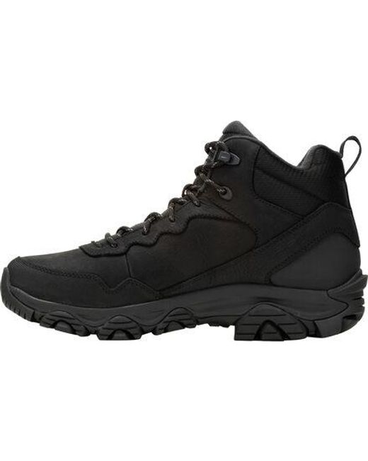 Merrell Black Waterproof Vibram-Soled Winter Hiking Boots