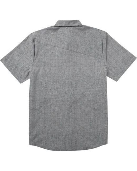 Volcom Gray Everett Oxford Shirt for men