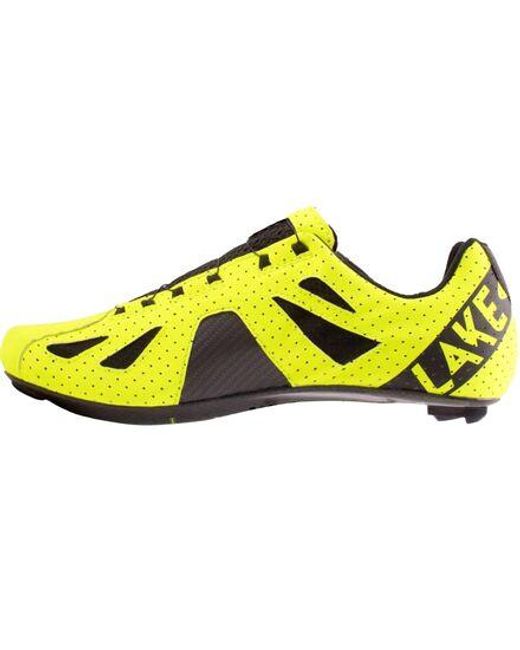 Lake Yellow Cx302 Narrow Cycling Shoe