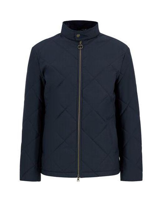 Barbour Blue City Harrington Quilted Jacket