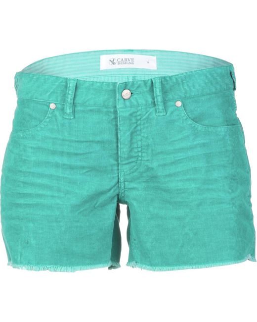 Carve Designs Green Oahu Short