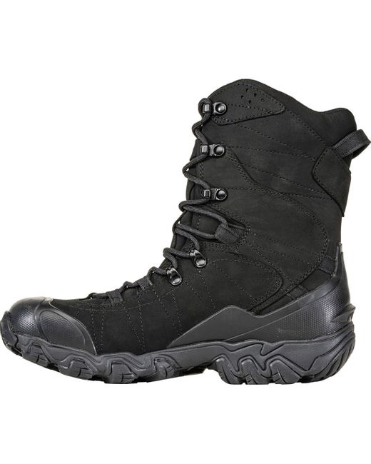 Obōz Bridger 10in Insulated Bdry Boot in Black for Men Lyst