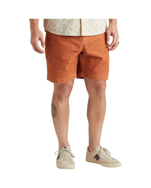 Howler Brothers Pressure Drop Cord Short In Orange For Men Lyst