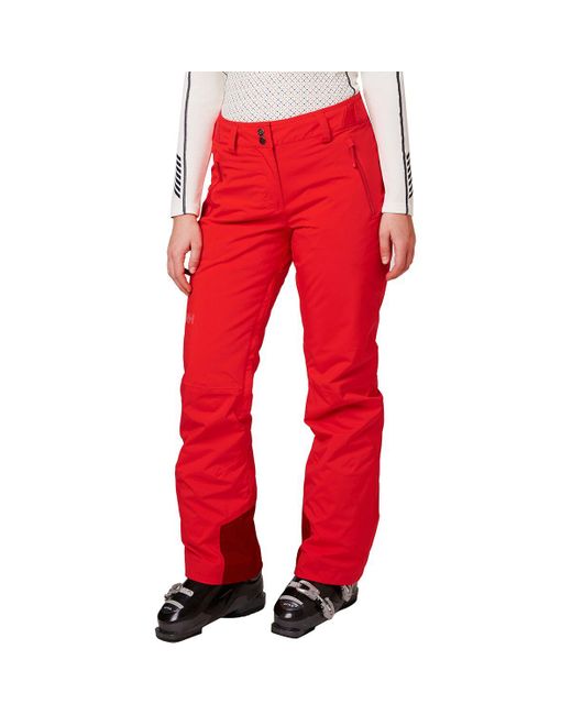 Helly Hansen Red Legendary Insulated Pant