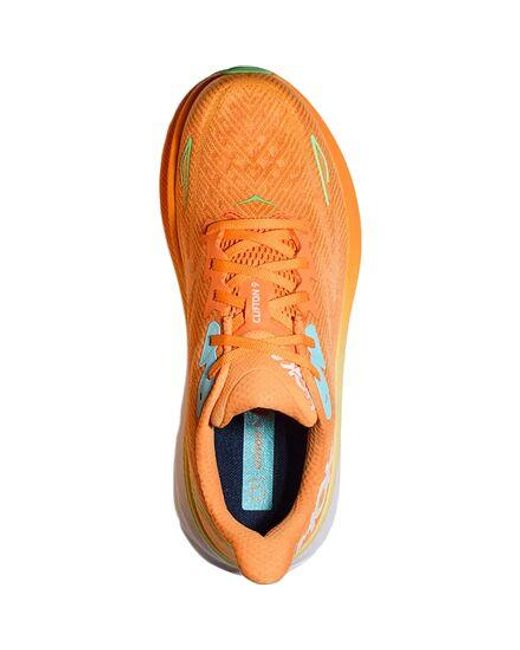 Hoka One One Orange Clifton 9 Running Shoe