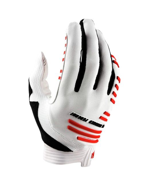100% White R-Core Glove for men
