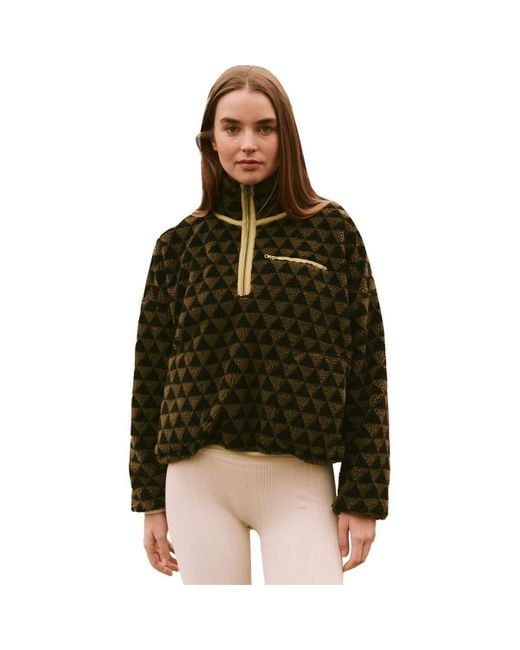 The Great Outdoors Green The Plush Terrain 1/2-Zip Jacket