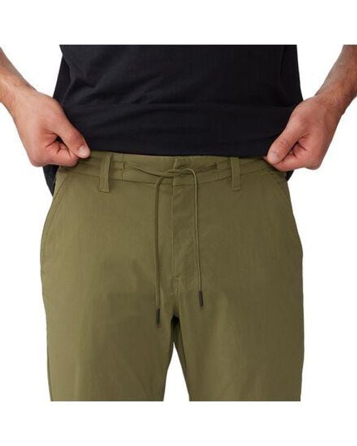 Mountain Hardwear Green Traxion Pant for men