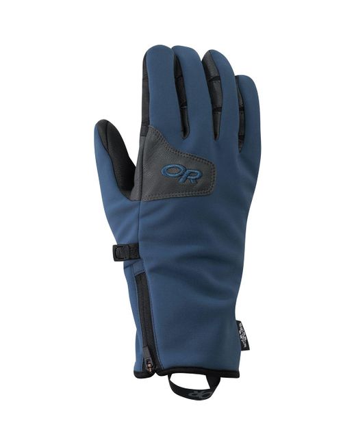 Outdoor Research Blue Stormtracker Sensor Glove for men
