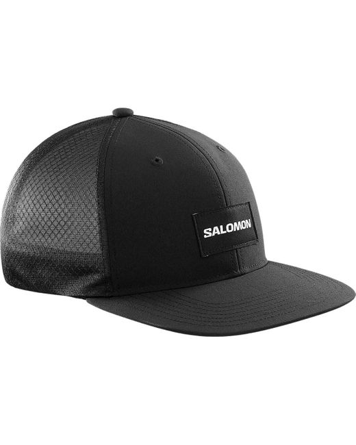 SALOMON TRUCKER FLAT CAP DARK DENIM Casquette running