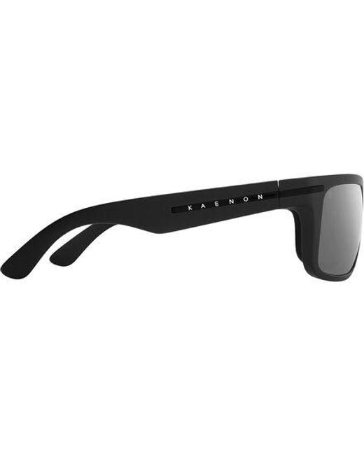 Kaenon Black Burnet Ultra Polarized Sunglasses Burnet- Label
